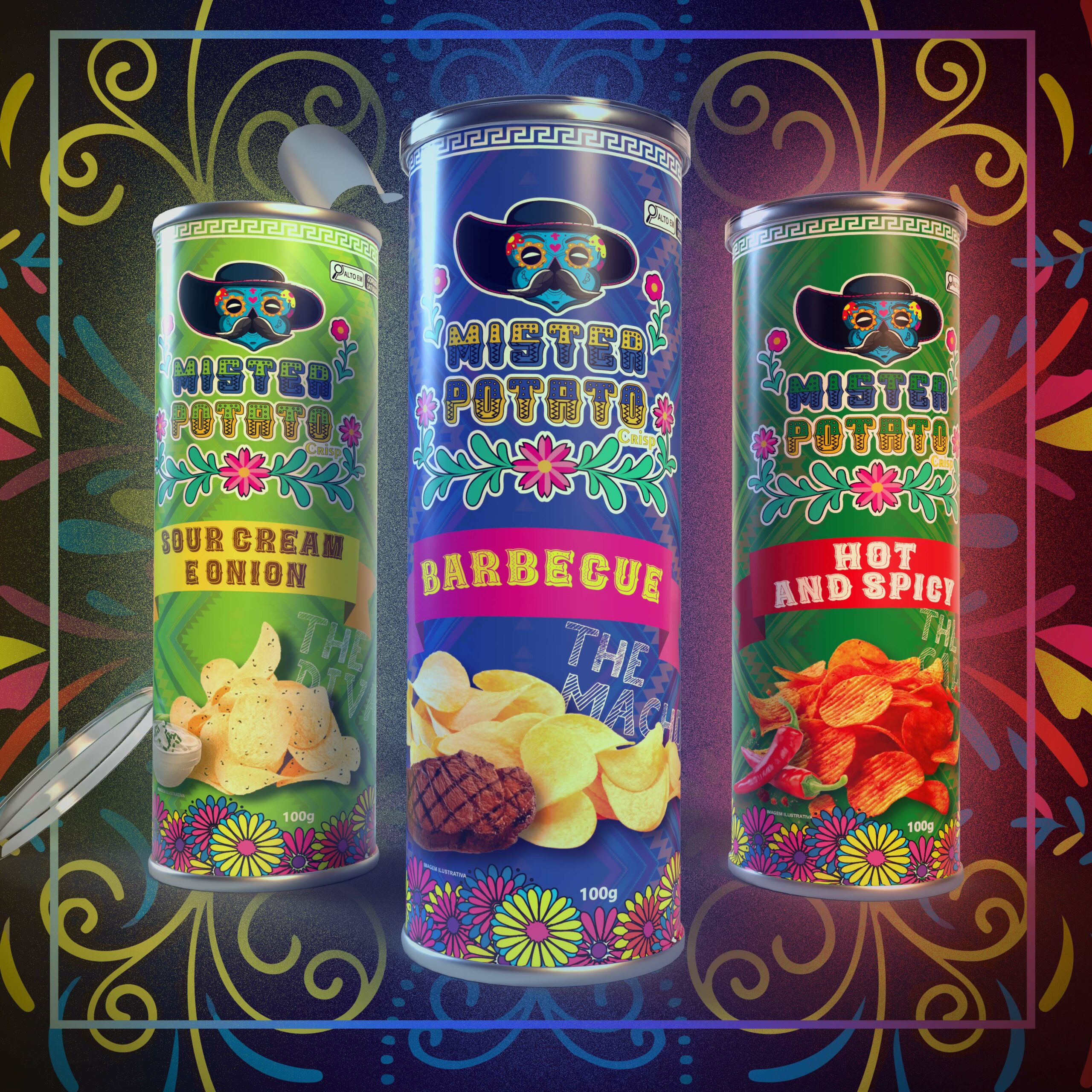 MISTER POTATO 3 SABORES